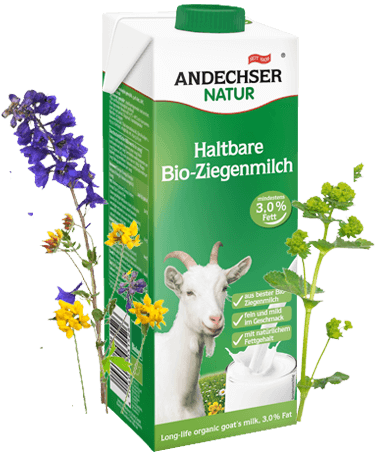 ANDECHSER NATUR Bio Haltbare Ziegenmilch 3,0% 1L