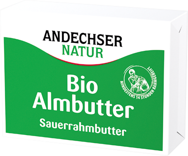 Bio Almbutter 250 g ANDECHSER NATUR
