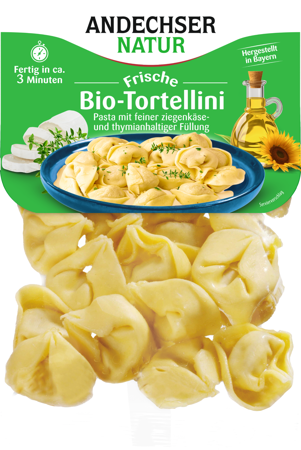 ANDECHSER NATUR Frische Bio-Tortellini 225g