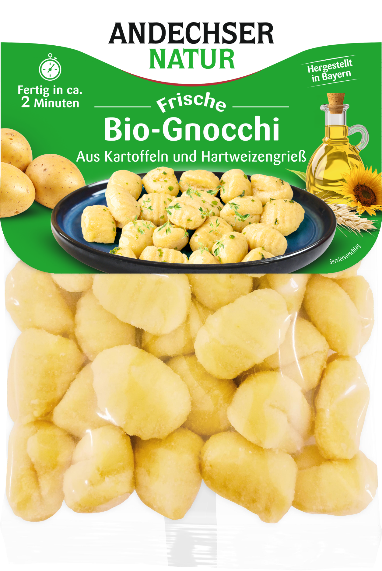 ANDECHSER NATUR Frische Bio-Gnocchi 300g