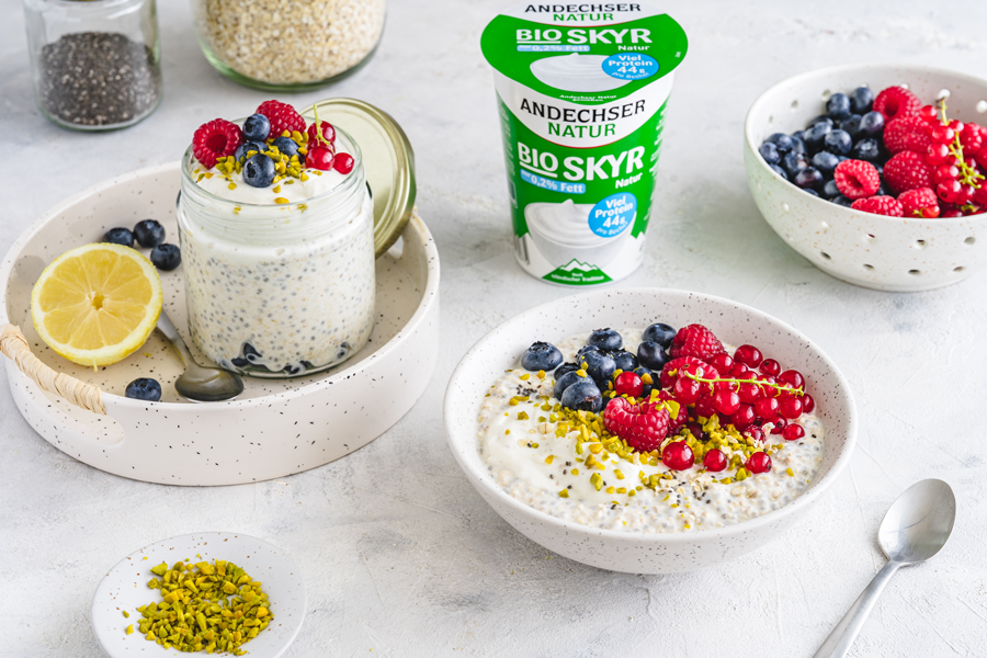 Overnight Oats With Skyr