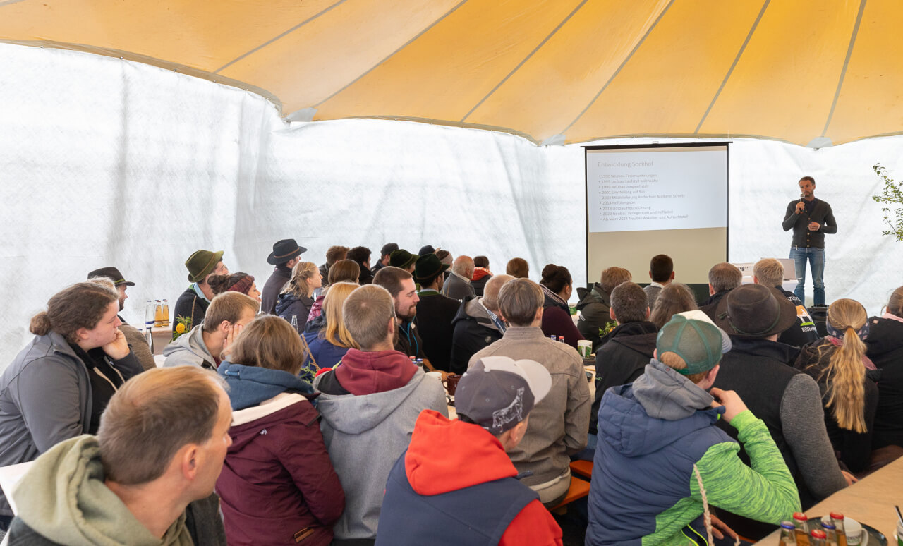Bio-Jungbauerntag 2024 in der Andechser Molkerei Scheitz GmbH