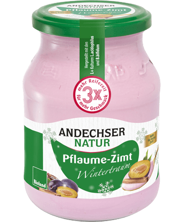 ANDECHSER NATUR Bio-Jogurt Wintertraum Pflaume Zimt