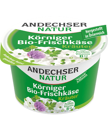 ANDECHSER NATUR Bio Körniger Frischkäse Kräuter