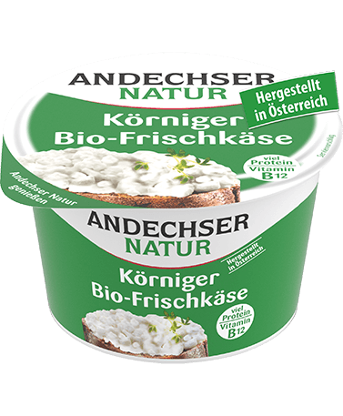 Körniger Bio-Frischkäse ANDECHSER NATUR