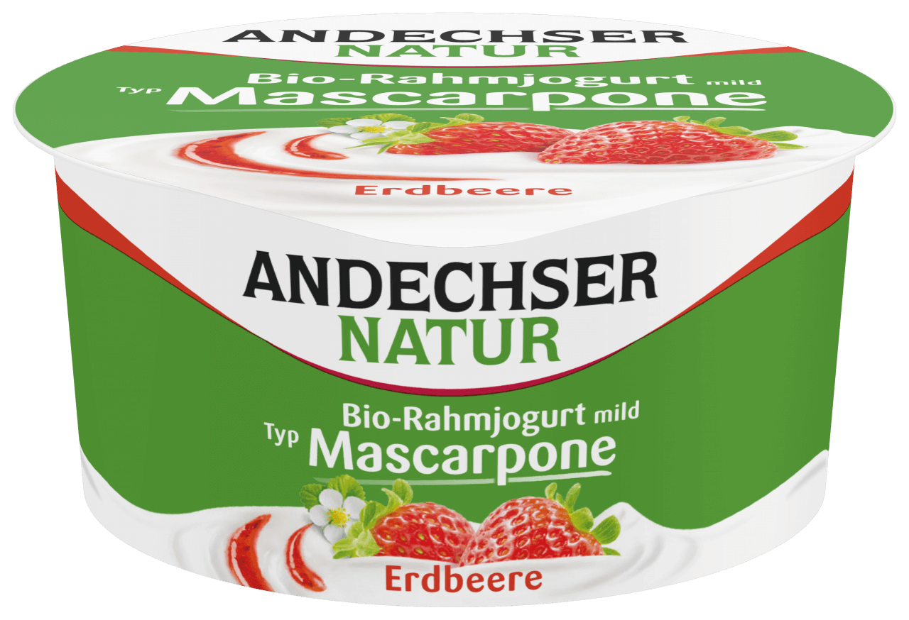 ANDECHSER NATUR Mascarpone Erdbeere