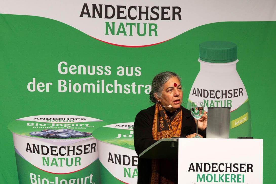 Vandana Shiva in Andechs