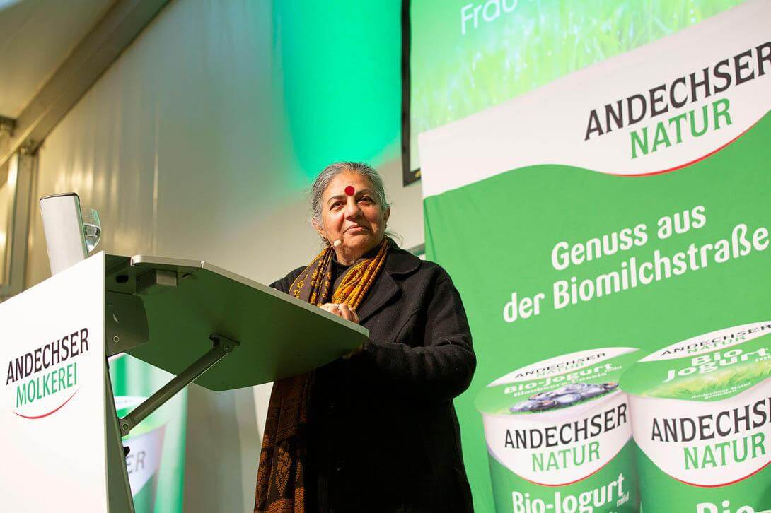 Vandana Shiva in Andechs