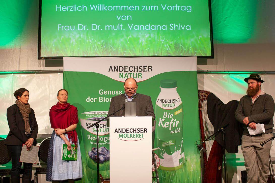 Vandana Shiva in Andechs