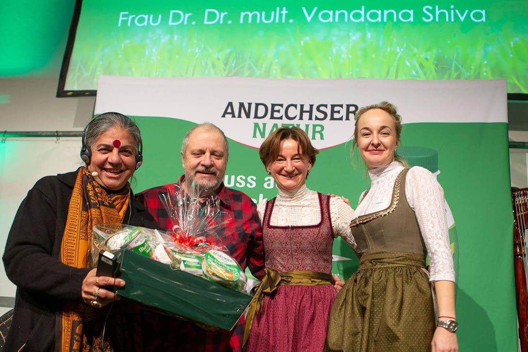 Vandana Shiva in Andechs