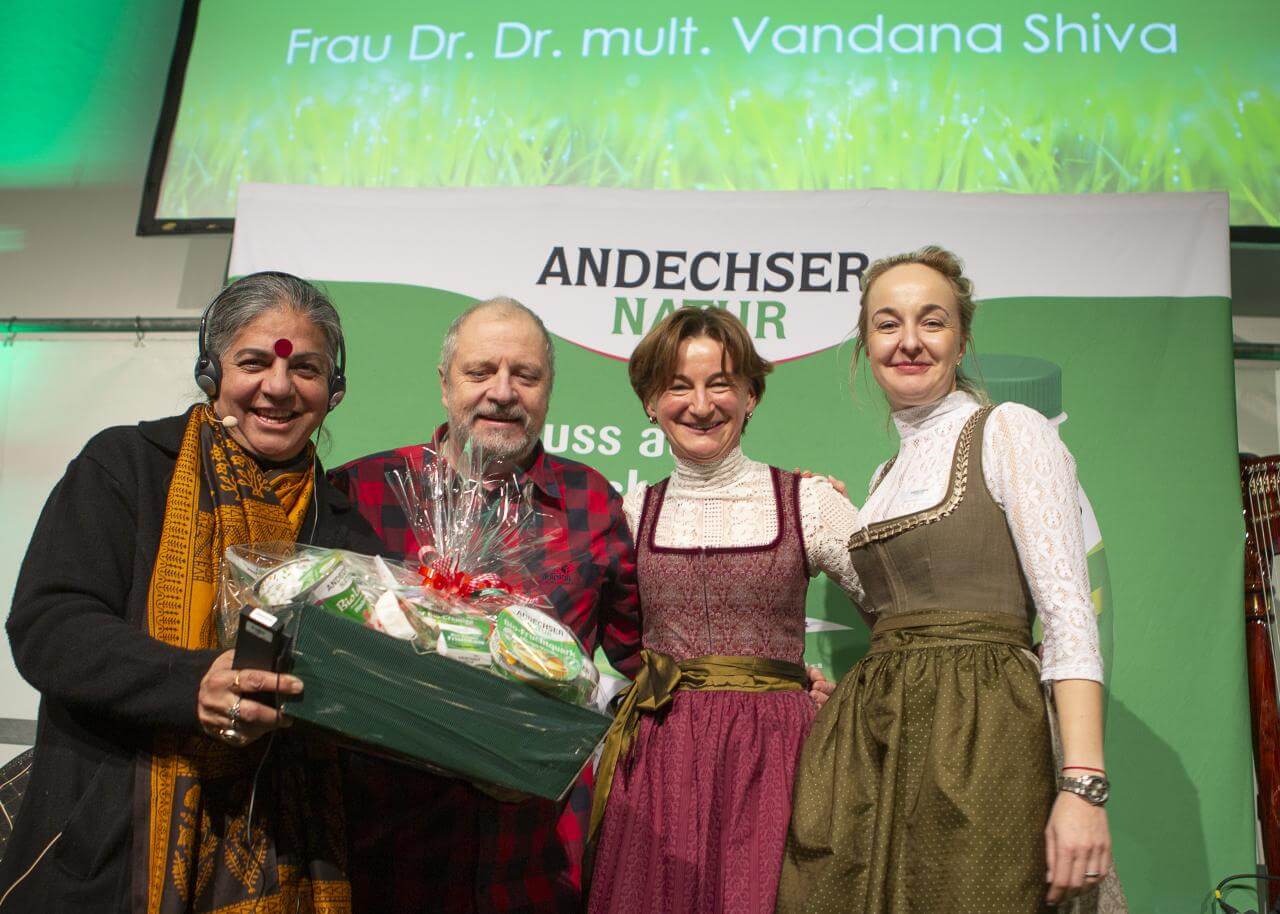 Veranstaltung Vandana Shiva in Andechs