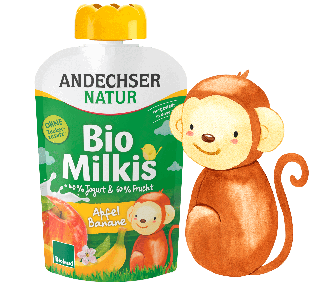 Bio-Milki Aiko der Affe