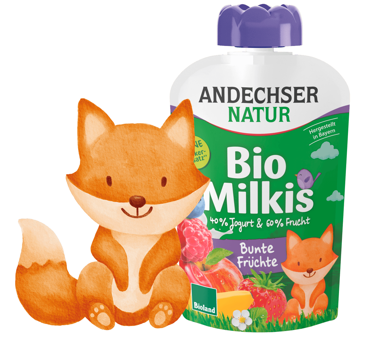 Bio-Milki Bunte Früchte