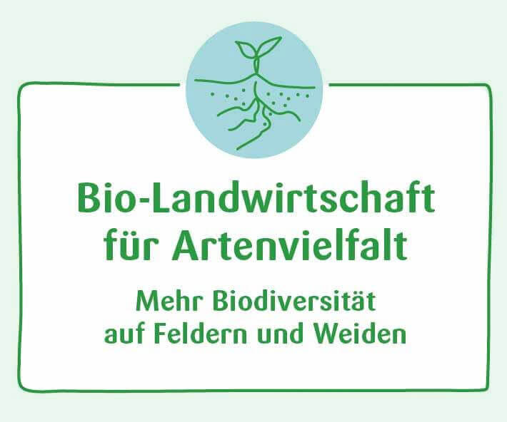 Bio-Landwirtschaft für Artenvielfalt