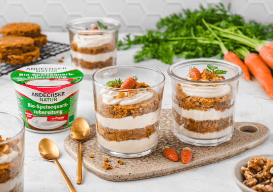 Carrot Cake im Glas